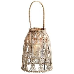 NEW Cyan Design Large Clydesdale Candleholder rattan Lantern Indoor Outdoor